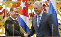 «Cuba pourra toujours compter sur la Russie», promet Medvedev à La Havane