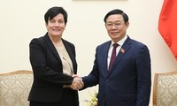 La directrice de la SFI reçue par Vuong Dinh Huê