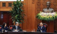 Le Premier ministre reçoit une délégation de la Commission économique Japon-Vietnam 