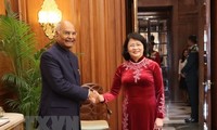  La vice-présidente Dang Thi Ngoc Thinh reçue par le président indien