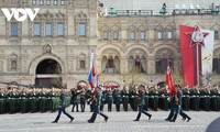 La Russie effectue la dernière répétition du défilé militaire du Jour de la Victoire