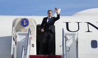 Le chef de la diplomatie américaine arrive en Israël