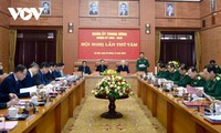 Nguyên Phu Trong dirige la 8e conférence de la Commission militaire centrale