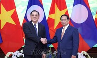 Rencontre entre les Premiers ministres vietnamien et laotien