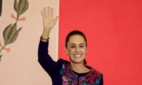 Les dirigeants de plusieurs pays félicitent la première femme présidente du Mexique