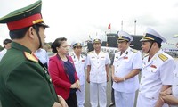 La présidente de l’AN se rend à la base militaire de Cam Ranh