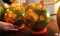 Mascottes de chat pour le Nouvel An lunaire 