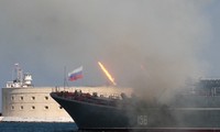 Russia’s naval base in Crimea resumes operations
