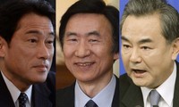 Japan, RoK, China foreign ministers to meet in Seoul