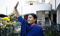 Nepal elects first female president