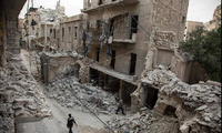 Syrian government increases airstrike against rebels in Aleppo