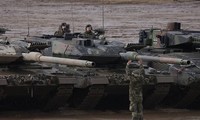 German Leopard tanks delivered to Ukraine