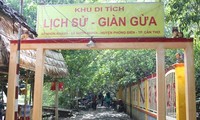 건터 (Cần Thơ)시 풍디엔 (Phong Điền)현 잔그어 (Giàn Gừa) 역사유적지