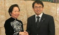 Vize-Staatspräsidentin Nguyen Thi Doan besucht Japan