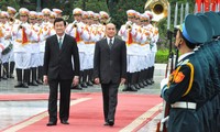 Der kambodschanische König Norodom Sihamoni zu Gast in Vietnam