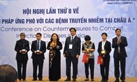 Konferenz: Maßnahmen gegen ansteckende Krankheiten in Asien