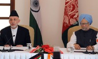 Der afghanische Präsident besucht Indien