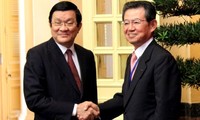 Staatspräsident Truong Tan Sang empfängt japanische Unternehmen