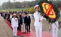 Mehr als 74.000 Menschen besuchen das Ho Chi Minh-Mausoleum