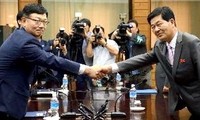 Nordkorea und Südkorea setzen die Verhandlungen über Keasong fort