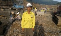 Tran Kim Minh, ein Bauarbeiter der Wasserkraftwerke