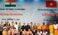 Eröffnung des vietnamesisch-indischen Freundschaftsfestivals in Hanoi 