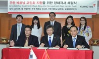 Südkoreanisches Unternehmen Kumho Tires fördert die Beziehungen zwischen Vietnam und Südkorea