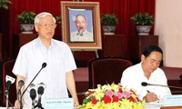 KPV-Generalsekretär Nguyen Phu Trong zu Gast in der Provinz Can Tho