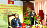 Aktivitäten des myanmarischen Parlamentspräsidenten Thura U Shwe Mann in Vietnam