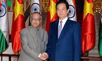 Der indische Präsident beendet seinen Besuch in Vietnam
