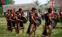 Einige typische Musikinstrumente der Volksgruppe Bana