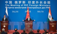 Die gemeinsame Erklärung der Sitzung der Außenminister aus China, Russland und Indien