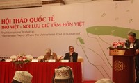 Seminar: vietnamesische Gedichte, wo die vietnamesische Seele gehalten wird