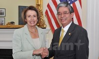Die Fraktionsvorsitzende der Demokraten im US-Repräsentantenhaus wird Vietnam besuchen