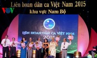 Abschluss des Festivals der vietnamesischen Volkslieder 