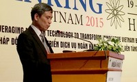 “Banking Vietnam 2015” ist zum Wissenschafts- Technologie-Forum für Banken geworden