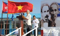 Partei- und Staatschefs empfangen die Delegation der Kommunistischen Partei Kubas