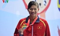 Die herausragende Schwimmerin Nguyen Thi Anh Vien