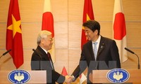 Der Besuch des KPV-Generalsekretärs Nguyen Phu Trong steht in Schlagzeilen der japanischen Presse