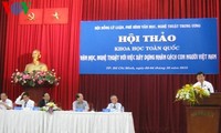 Staatspräsident Truong Tan Sang nimmt an Seminar “Kultur, Kunst für Mentalität der Vietnamesen” teil