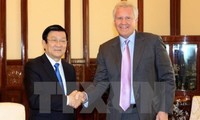 Staatspräsident Truong Tan Sang empfängt CEO von General Electric