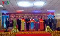 Eröffnung der Handelsmesse von Vietnam und Laos 2016