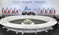 Veröffentlichung der Erklärung auf Gipfeltreffen zwischen Russland, Iran und Aserbaidschan
