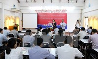 Vietnam und Laos verstärken die Kooperation in der Presse