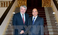 Premierminister Nguyen Xuan Phuc empfängt den Präsident der KSČM aus  Tschechien