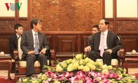 Staatspräsident Tran Dai Quang empfängt die neuen Botschafter