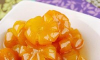 Kandierte Kumquats für das Neujahrsfest Tet