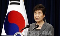 Präsidentin Park Geun-hye schickt Stellungnahme an Verfassungsgericht