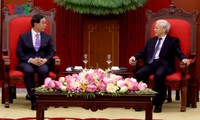 KPV-Generalsekretär Nguyen Phu Trong empfängt den Sonderbeauftragten des südkoreanischen Präsidenten