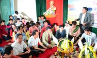 Die Sonderfamilie für die Freundschaft zwischen Vietnam und Laos